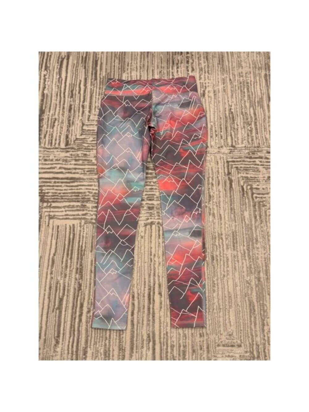 New Mossimo women's small multi-colored mid-rise full-length leggings
